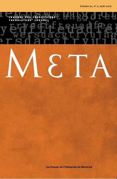 Meta : journal des traducteurs / Meta: Translators' Journal