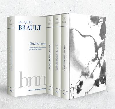 Jacques Brault, Œuvres I à IV (1965-2022), coffret